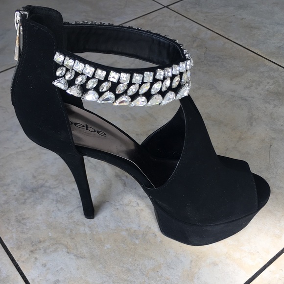 Bebe Peep Toe High Stiletto - Picture 2 of 6